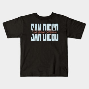 San Diego Surfing Group SD Waves Kids T-Shirt